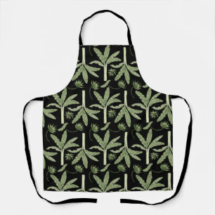 Tablier palmiers tropicaux sans couture motif