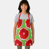 Tablier Pamplemousse rose mignonne, fruit miam enfants (Insitu)