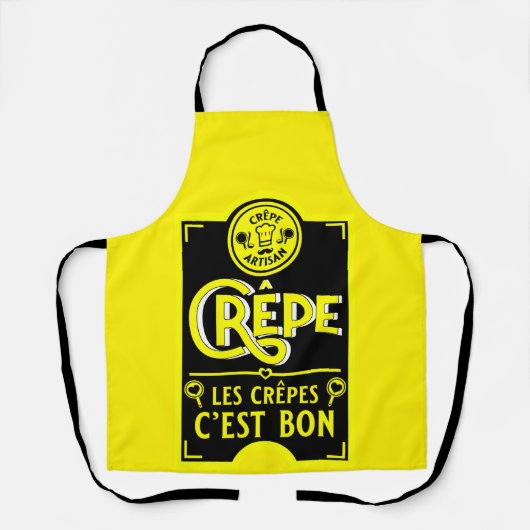 Tablier Pancakes français (Recto)