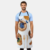 Tablier Pancakes Moderne Cuisine Beauté Petit déjeuner (Porté)