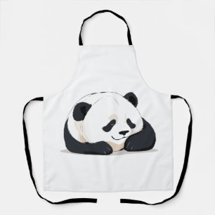 Tablier Panda adorable mignonne animal Dormir Calme relaxa