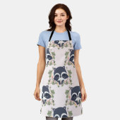 Tablier Panda And Flower Tattoo (Porté)