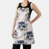 Tablier Panda And Flower Tattoo (Insitu)