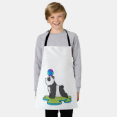 Tablier Panda at yoga (Porté)