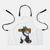 Tablier Panda avec bois à l'entraînement Force (Recto)