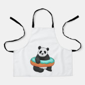 Tablier Panda avec Donut (Recto)