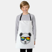 Tablier Panda avec lunettes de soleil (Porté)