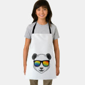 Tablier Panda avec lunettes de soleil (Insitu)
