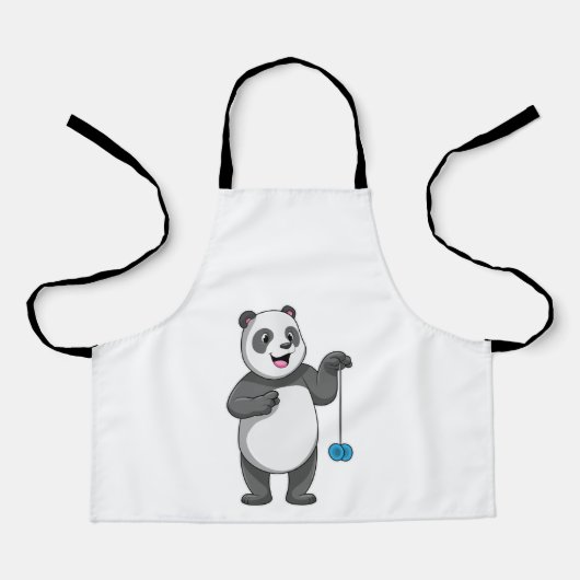 Tablier Panda avec Yo-yo (Recto)