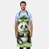 Tablier Panda bébé mignonne vintage (Porté)