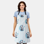 Tablier Panda Lover | Life Is Better With A Panda (Porté)