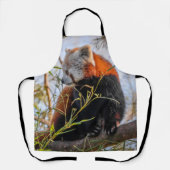 Tablier Panda rouge (Recto)