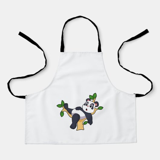 Tablier Panda sur arbre (Recto)