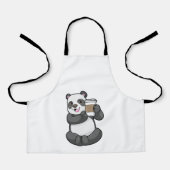 Tablier Panda with Coffee to go (Recto)