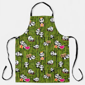 Tablier Panda's Pattern 2 (Recto)