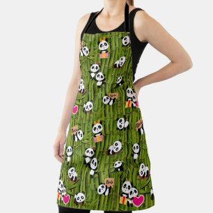 Tablier Panda's Pattern 2