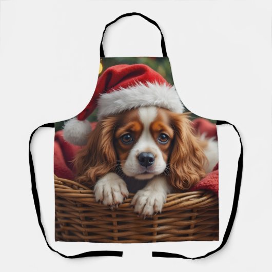 Tablier Panier confortable pour Cavalier King Charles Span (Recto)