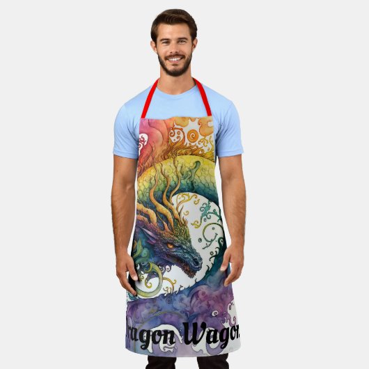 Tablier Panier de nourriture Dragon Wagon Apron (Porté)