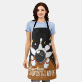 Tablier Paniers à balles de Bowler personnalisées (Porté)