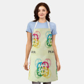 Tablier Panneau de paix (Porté)