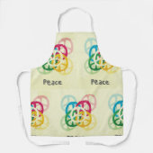 Tablier Panneau de paix (Recto)