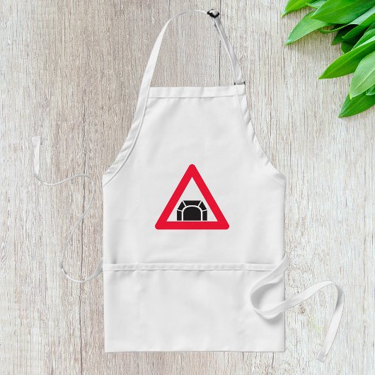 Tablier Panneau de signalisation de tunnel Symbole de la c