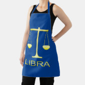 Tablier Panneau étoile Balance dorée de Libra (Insitu)