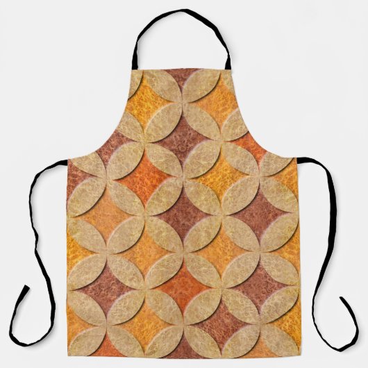 Tablier Panneau intérieur motif - décoration arabe - coude (Recto)