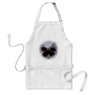 Tablier Pansement pourpre et blanc