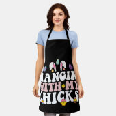 Tablier Panser Avec Mes Épouses Lapin De Pâques Super Retr (Porté)