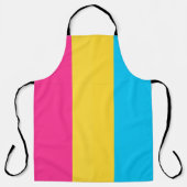 Tablier Pansexual Pride Chef's Apron (Recto)