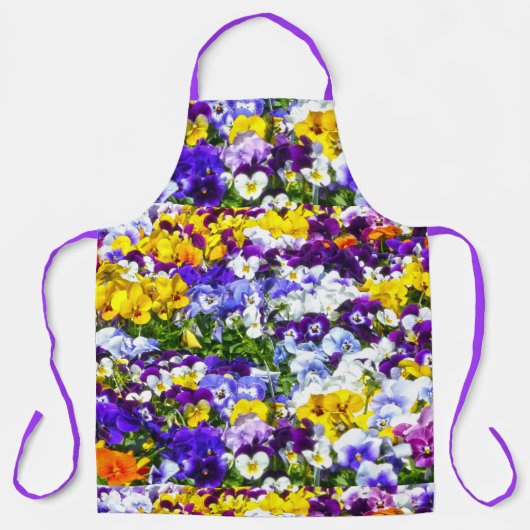 Tablier Pansies (Recto)