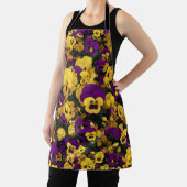 Tablier Pansies jaune et violet (Insitu)