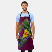 Tablier Pansies lumineuses (Porté)