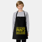 Tablier Pantalon café et sueur parfait samedi (Porté)