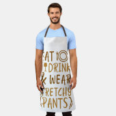 Tablier Pantalon stretchy (Porté)