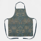 Tablier Paon et Dragon par William Morris (Recto)