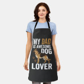Tablier Papa amateur de chien est formidable (Porté)