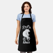 Tablier Papa Bear Design Cool (Porté)