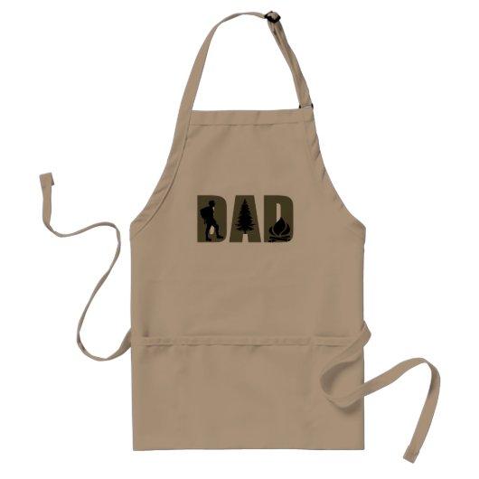 Tablier papa campeur (Devant)