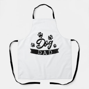 Tablier Papa Chien Design Drôle - Idée cadeau pour les pro