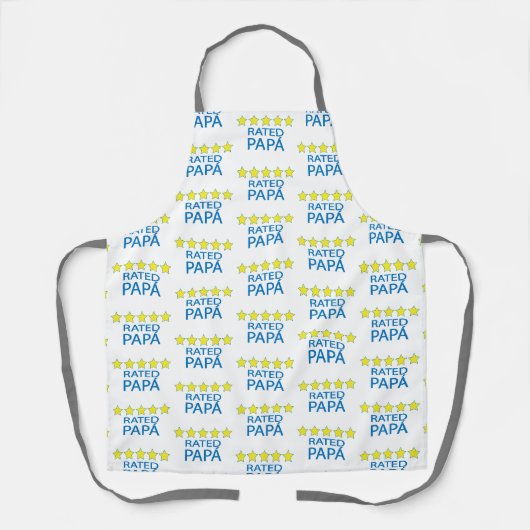 Tablier Papá cinq étoiles (Recto)