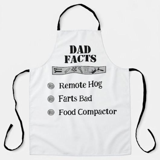 Tablier Papa - Faits (Recto)