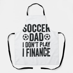 Tablier Papa footballeur Je ne joue pas Je finance T-Shirt