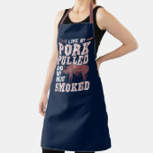 Tablier Papa Grill Butt Rubbed and My Pork Pullated Pig Na (Insitu)