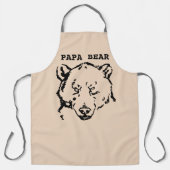 TABLIER PAPA GRIZZLY BEAR PAD APRON (Recto)