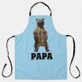 TABLIER PAPA GRIZZLY BEAR PAD FUNNY GRILLOUT APRON (Recto)