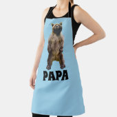 TABLIER PAPA GRIZZLY BEAR PAD FUNNY GRILLOUT APRON (Insitu)