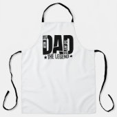 Tablier Papa Homme de légende (Recto)