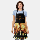 Tablier Papa King of the Grill Custom Apron (Porté)